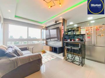 Apartamento · 57m² · 2 Quartos · 1 Vaga · Apartamento semimobiliado, andar alto, com vista perene – Jardim Lindóia