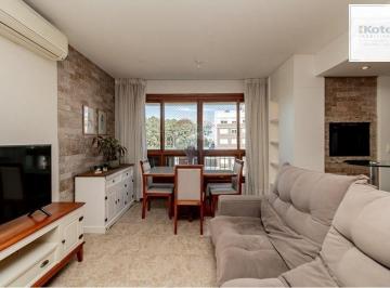 Apartamento · 87m² · 3 Quartos · 2 Vagas · Apartamento com 3 dormitórios (sendo 1 suíte), 2 banheiros, lareira, churrasquei
