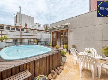 Apartamento · 155m² · 3 Quartos · 2 Vagas · Cobertura de 3 quartos, suíte, elevador e 2 vagas no bairro Mont Serrat