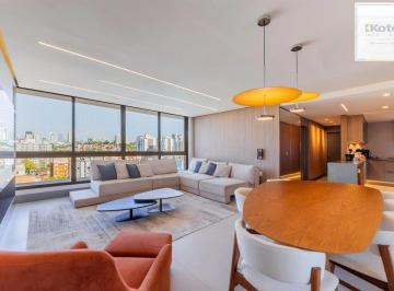 Apartamento · 138m² · 3 Quartos · 3 Vagas · Apartamento 3 suítes mobiliado por arquiteta | 3 vagas | Lareira | Churrasqueira