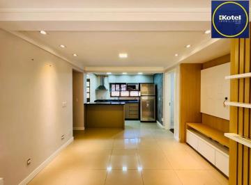 Sala e Cozinha integradas · 2 Dormitórios Semi Mobiliado com Churrasqueira e Vaga no Coração do Bairro Petró