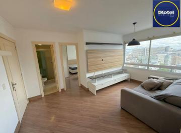 Apartamento · 40m² · 1 Quarto · 1 Vaga · Apartamento Rio Branco 1 dorm c/vaga coberta e Infra completa