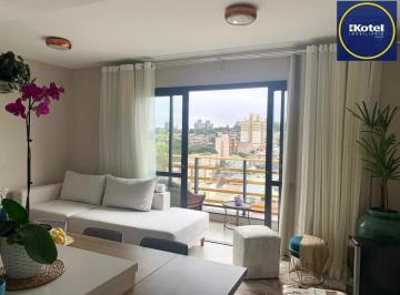 Apartamento · 47m² · 1 Quarto · 1 Vaga · VENDA APARTAMENTO 1 QUARTO LIVING COM SACADA  DECORADO ANDAR ALTO ENSOLARADO 1 V