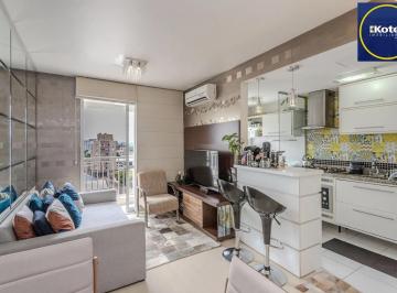 Apartamento · 59m² · 2 Quartos · 1 Vaga · Belíssimo apartamento 100% mobiliado e decorado!!