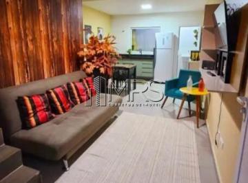 Casa · 50m² · 2 Quartos · 1 Vaga · Casa em Condomínio no Maracanã Praia Grande - 2 Quartos e Garagem