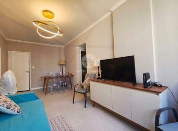 Apartamento · 58m² · 1 Quarto · 1 Vaga · Apartamento totalmente reformado à venda na quadra do praia no bairro Aparecida
