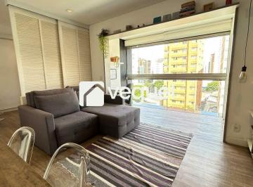 Apartamento · 47m² · 1 Quarto · 1 Vaga · Apartamento mobiliado de 47m² com 1 quarto para alugar no bairro Cambuí, Campinas/SP