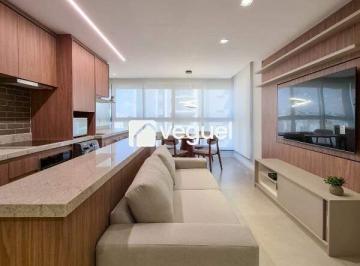 Apartamento · 49m² · 1 Quarto · 2 Vagas · Apartamento mobiliado de 49m² com 1 quarto, 1 suíte para alugar no bairro Nova Campinas, Campinas/SP