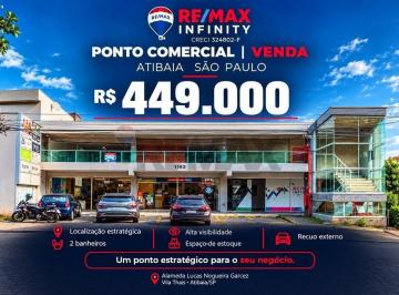 Comercial · 138m² · 5 Vagas · Ponto Comercial a Venda Atibaia