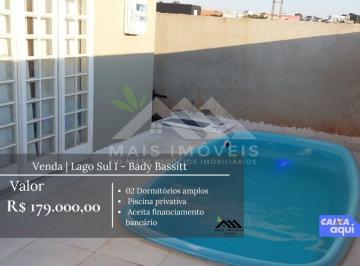 Casa · 1m² · 2 Quartos · Vende-se casa no Lago Sul I - Bady Bassitt  R$ 179.000