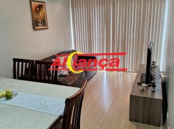 Apartamento · 66m² · 3 Quartos · 1 Vaga · APARTAMENTO COM 3 DORMITÓRIOS À VENDA, 65m² - PICANÇO - GUARULHOS/SP