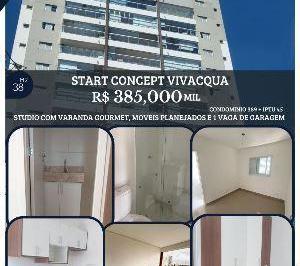 c53f2b9fd0bcb7b326665c6cc37c560a36da27b4 · Studio com 1 dormitório à venda, 38 m² por R$ 385.000 - Vila Galvão - Guarulhos/SP
