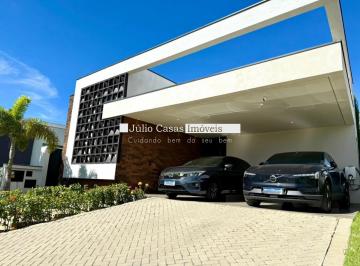 Casa · 415m² · 3 Quartos · 4 Vagas · CASA TÉRREA DE ALTO PADRÃO À VENDA NO ALPHAVILLE NOVA ESPLANADA!