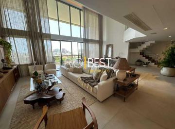 Apartamento · 307m² · 4 Quartos · 4 Vagas · Barra Peninsula Bernini 4 suites duplex vista lagoa