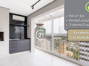 1eccd227df1ae8dd57730be9bf4ea9f42e1138a0 · Apartamento com 3 dormitórios, 150 m² - venda por R$ 2.250.000,00 ou aluguel por R$ 14.985,00/mês - 