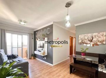 Sala · Apartamento com 2 dormitórios à venda, 58 m² por R$ 405.000,00 - Santa Terezinha - São Bernardo do C