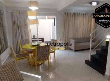 Sala · Sobrado com 4 dormitórios à venda, 133 m² por R$ 750.000,00 - Parque Oratório - Santo André/SP