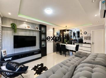 Apartamento · 56m² · 2 Quartos · 1 Vaga · Apartamento semi mobiliado no Condomínio Ecovilla, bairro Ribeião Fresco Blumenau SC