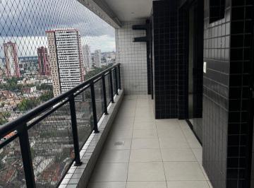 Apartamento de 3 quartos, Belém · Condomínio Rio Mendoza c/ 118m², 3 suítes, armários e 2 vagas em bairro do Marco em Belém-Pa