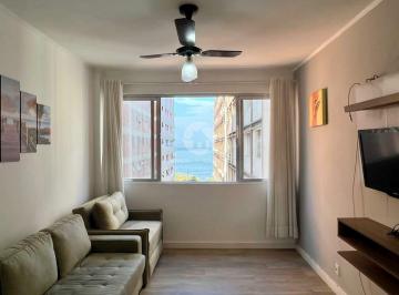Apartamento · 52m² · 1 Quarto · 1 Vaga · 1 dormitório muito bem montado e vista para o mar na Aparecida em Santos