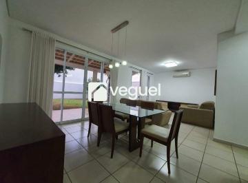 Casa · 189m² · 3 Quartos · 4 Vagas · Casa sobrado mobiliado com 189 m² com 03 quartos para alugar em Quinta da Primavera, Ribeirão Preto/