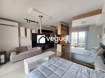 Apartamento · 44m² · 1 Quarto · 1 Vaga · Apartamento mobiliado com 44m² com 1 quarto para Alugar no bairro Bosque das Juritis, Ribeirão Preto