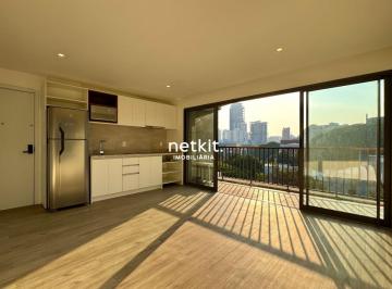 Apartamento de 1 quarto, São Paulo · Apartamento 48 m² nos Jardins – 1 dorm com varanda