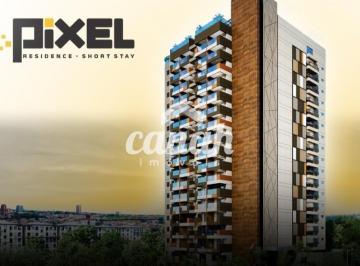 Apartamento · 38m² · 1 Quarto · 1 Vaga · Apartamento no Edifício Pixel próximo da USP de Ribeirão Preto