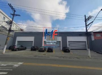 Comercial · 258m² · Galpão para locação em Diadema com 258 m² de área construída e terreno, em localização estratégica