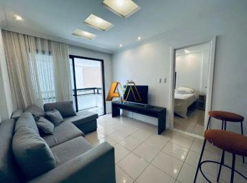 Apartamento · 53m² · 1 Quarto · 1 Vaga · QUARTO E SALA COM VARANDA NO CAMINHO DAS ARVORES