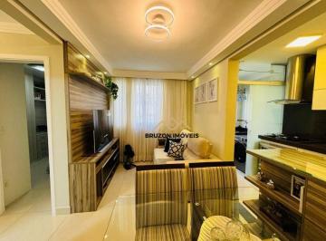 Sala de estar · APARTAMENTO A VENDA, 2 QUARTOS, 48M², R$320.000.00, CONDOMÍNIO TOPÁZIO VILLE, JARDIM NOVA EUROPA - C