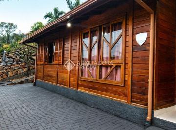 Casa · 100m² · 2 Quartos · 3 Vagas · Auxiliadora Predial aluga, Excelente Casa de Madeira Náutica - 100 m² Privativo Próximo a Praia