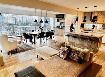 Apartamento de 3 quartos, São Paulo · Apto Brooklin 132m² 3 Suítes 2 Vagas Varanda c/ Churrasqueira Lazer completo Lado Shopping Morumbi