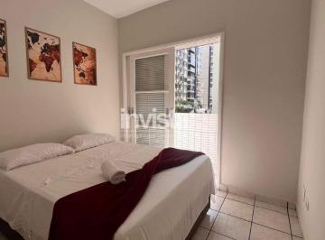 quarto · APARTAMENTO MOBILIADO NO GONZAGA A 100 METROS DA PRAIA