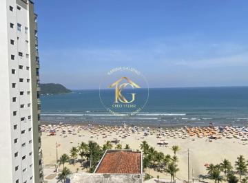 Apartamento · 132m² · 3 Quartos · 2 Vagas · Canto do Forte vista mar 3 suítes mobiliado