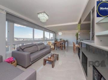 Living · Apartamento, impecável,  com  4 dorm, sendo 3 suítes e 3 vagas Rio Branco