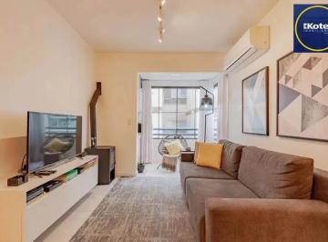LIVING-COM-SACADA · COBERTURA DE 46M², 1 DORMITÓRIO, 1 VAGA - BAIRRO MONT SERRAT