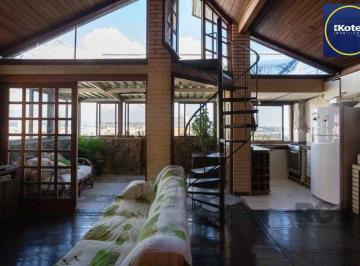 Apartamento · 93m² · 2 Quartos · 1 Vaga · Cobertura 2 Quartos com Terraço, Lareira e Vaga no Centro Histórico - 93m² - Cen