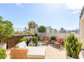 Terraço · cobertura duplex ,Semi mobiliada,  maravilhosa em rua calma , próximo ao Grêmio