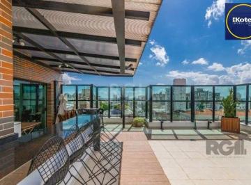 Solarium · APARTAMENTO COM 01 DORMITÓRIO E GARAGEM