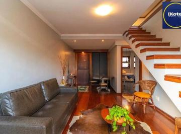 Apartamento · 166m² · 2 Quartos · 1 Vaga · Cobertura ensolarada no coração de Petrópolis — 2 (ou 3) dormitórios + 1 vaga es