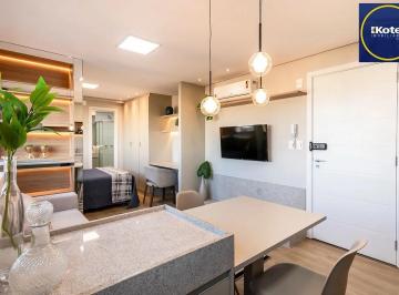 Apartamento · 30m² · 1 Quarto · 1 Vaga · Apartamento decorado e equipado