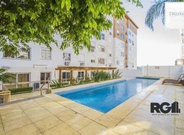 Apartamento · 61m² · 1 Quarto · 1 Vaga · Apartamento no Urbano Menino Deus de 1 dormitório vaga e pátio