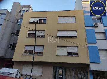 Apartamento · 26m² · 1 Quarto · JK no Centro Histórico de Porto Alegre, com 26,01 m², cozinha com pia e armários