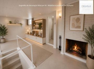 Sugestão de decoração por IA - Projeto e mobílias não inclusos · Cobertura de um quarto no bairro Santana em Porto Alegre.