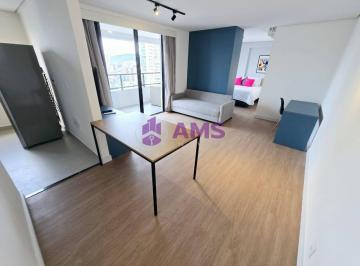 Apartamento · 57m² · 1 Quarto · 1 Vaga · Apartamento para TEMPORADA -1 Dormitório com lazer -Ponta da Praia - Santos