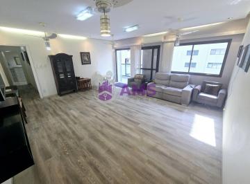 SALA · LOCAÇÃO - Apartamento 3 dormitórios vista mar - Embaré - Santos