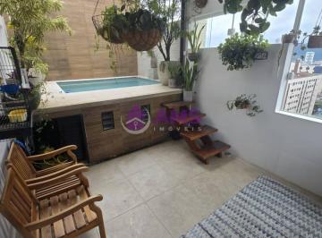 PISCINA - APARTAMENTO · Venda - Cobertura 3 dormitórios com lazer - Boqueirão - Santos