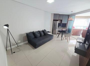 Apartamento de 1 quarto, Santos · Locação - Apartamento 1 dormitório com vista mar - Unique - Gozaga - Santos