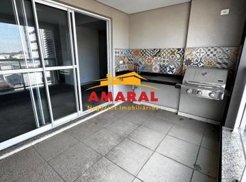 sacada gourmet · Apartamento Centro de Suzano 115 m2